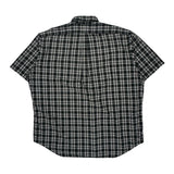 Blake Ralph Lauren Checked Short Sleeve Shirt - XL Black Cotton