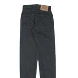 LEVI'S Womens Jeans Black Slim Skinny Denim Medium W23 L31 Stretch Cotton