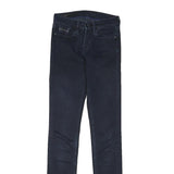 CALVIN KLEIN JEANS Womens Denim Dark Regular Skinny Jeans W24 L30 Stylish Zip