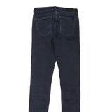 CALVIN KLEIN JEANS Womens Denim Dark Regular Skinny Jeans W24 L30 Stylish Zip