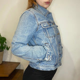 Tommy Hilfiger Denim Jacket - Small Blue Cotton