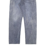 LEVI'S Mens Regular Blue Denim Jeans W32 L31 Classic Cotton Blend Button