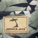 Jamaica Jaxx Hawaiian Shirt - XL White Cotton
