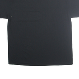 PORT COMPANY Mens Black Manchester Spartans University Graphic T-Shirt XL Short