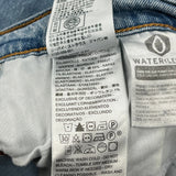 501 Levis Jeans - 32W 30L Light Wash Cotton