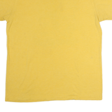 HOMAGE Mens Yellow Doc Ellis Graphic T-Shirt L Short Sleeve Crew Neck Retro