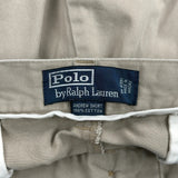 Polo By Ralph Lauren Chino Shorts - 36W 6L Beige Cotton