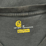 Carhartt T-Shirt - Medium Black Cotton