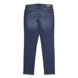 LEVI'S 524 Skinny Womens Jeans Blue Relaxed Skinny Denim Medium W32 L32 Stretch