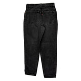 Levis 550 Petite Jeans - 29W UK 10 Black Cotton