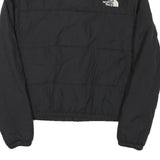 THE NORTH FACE Womens Black Jacket XS Polyester Blend Plain Zip Outdoor Sport