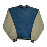 Hartwell Varsity Jacket - XL Beige Cotton