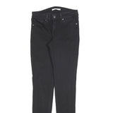 LEVI'S 711 Womens Jeans Black Slim Skinny Denim W25 L32 Stylish Comfort