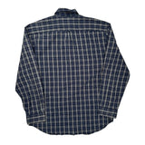 Guess Checked Shirt - Large Blue Cotton