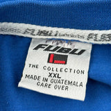 Fubu Spellout T-Shirt - 2XL Blue Cotton