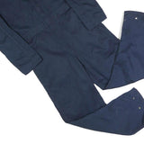 SCHMIDT WORKWEAR Mens Navy Blue Regular Fit Polyester Blend Dungarees M W36 L29