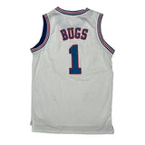 Tune Squad Champion Cartoon Jersey - Small White Polyester