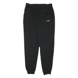 FILA Mens Joggers Black S W28 L28 Slim Tapered Comfort Sports Casual Wear