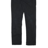 LEVI'S Mens Black Regular Fit Skinny Denim Jeans W34 L32 Classic Zip Closure