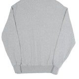 ELLESSE Mens Grey Hoodie S Cotton Blend Pullover Logo Casual Sweatshirt