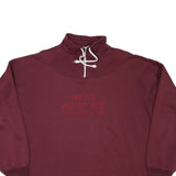 MARINO Mens Maroon XL Pullover Sweatshirt Cotton Blend Ozone Seafront Hotel