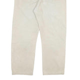 LEVI'S 551 Mens Jeans Beige Regular Straight Denim W34 L25 Casual Button Fly