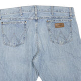 WRANGLER Womens Shorts Light Blue Denim Slim Boot XL W40 Casual Cotton Blend