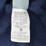 K132 Carhartt Hoodie - Large Navy Cotton Blend