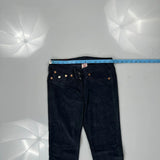 True Religion Skinny Jeans - 28W US 4 Black Corduroy