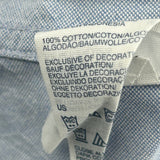 Tommy Hilfiger Shirt - Large Blue Cotton