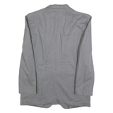 YVES SAINT LAURENT Mens Grey Wool Pinstripe Tailored Jacket M Wool Classic