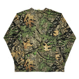 Field & Stream Camo Long Sleeve T-Shirt - Small Camo Cotton Blend