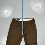Polo By Ralph Lauren Trousers - 34W 30L Brown Cotton