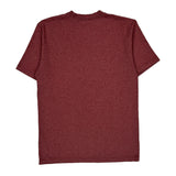 Dickies T-Shirt - Small Red Polyester Blend