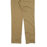 LEVI'S Mens Cotton Blend Beige Slim Straight Trousers W30 L29 Casual Smart