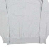 CHAMPION Mens Grey Washington Huskies 1/4 Zip Sweatshirt M Cotton Blend Pullover