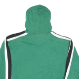 WAVES Mens Green Hoodie M Roughriders Graphic Cotton Blend Pullover