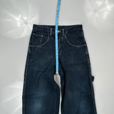 Unbranded Carpenter Pants - 30W 33L Blue Cotton
