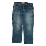Lee Carpenter Jeans - 36W 31L Blue Denim