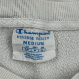 Reverse Weave Champion Chatham Cross Country Sweatshirt - Medium White Cotton
