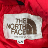 Made In USA The North Face Puffer - Small Red Polyester