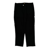 Cat Cargo Pants - 33W 29L Black Cotton
