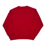 Made In USA Lee Christmas Sweatshirt - XL Red Cotton Blend