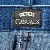 Riders Denim Shorts - 32W UK 14 Blue Denim