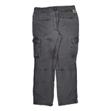 Carhartt Cargo Pants - 35W 34L Gray Cotton