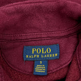 Age 5 Polo By Ralph Lauren 1/4 Zip - XS Burgundy Cotton