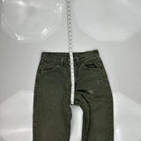 Levis Jeans - 29W 31L Green Cotton