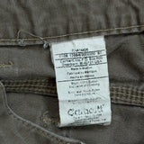 Carhartt Trousers - 30W UK 10 Brown Cotton