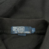 Polo By Ralph Lauren Polo Shirt - Large Black Cotton