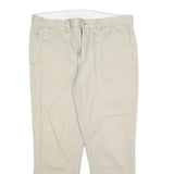 POLO RALPH LAUREN Mens Cotton Blend Beige Regular Fit Straight Leg Trousers W34